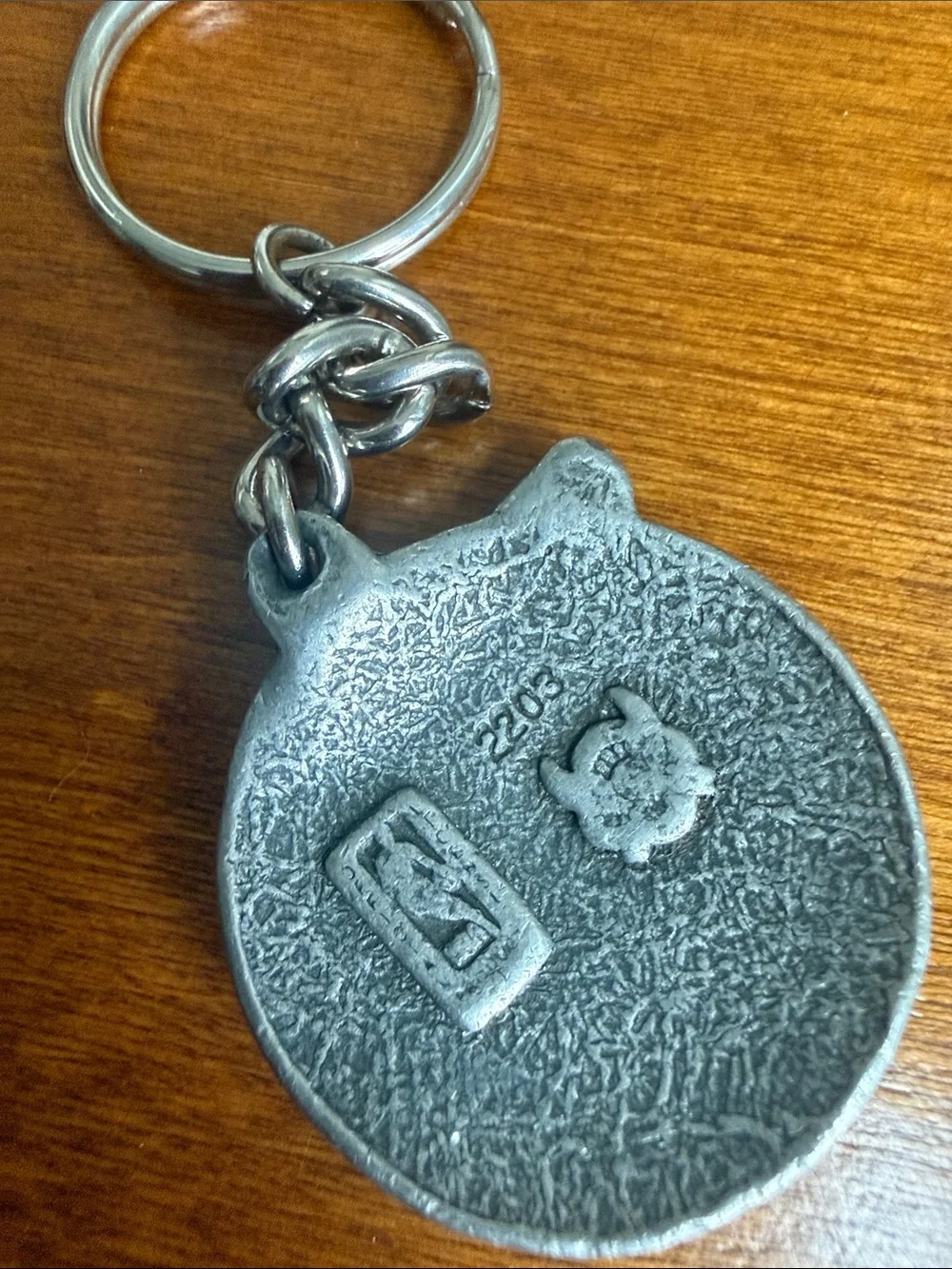 Chicago Bulls Pewter Keychain